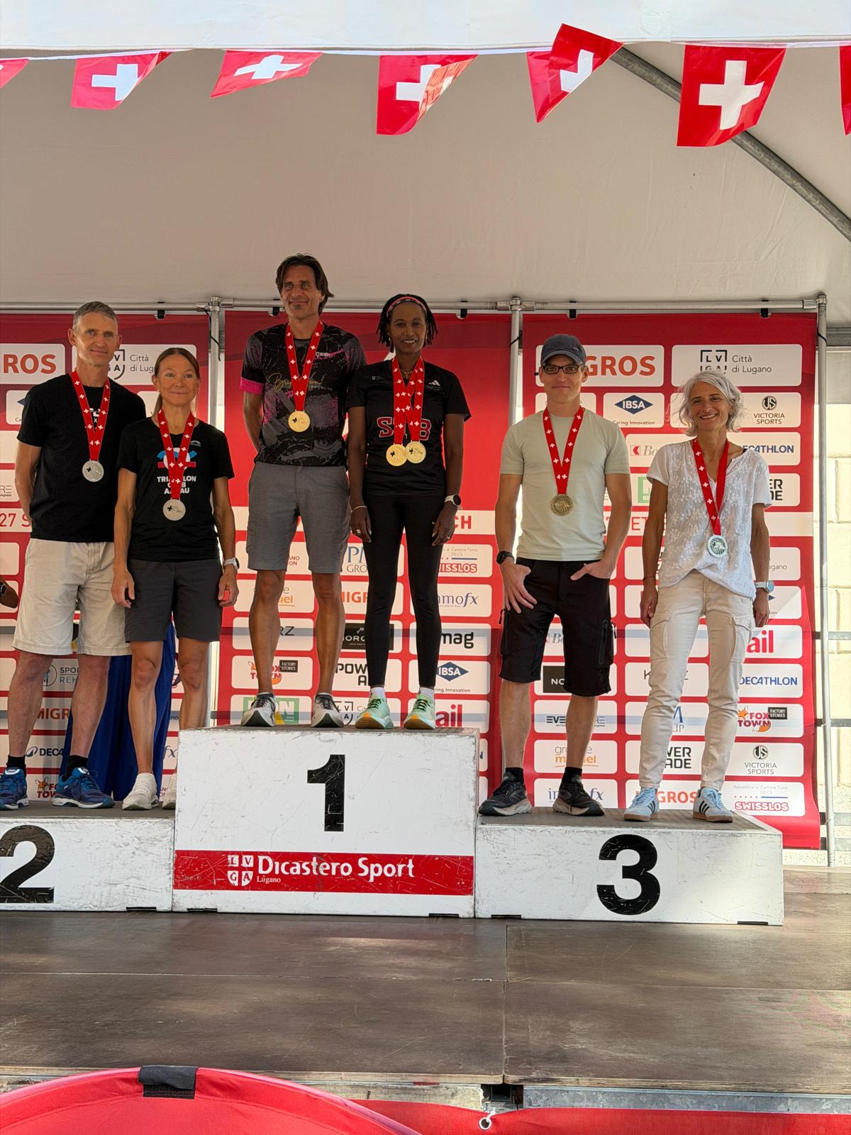 Image Atena Bosi 3&egrave;me des Championnats Suisses de semi-marathon &agrave; Lugano